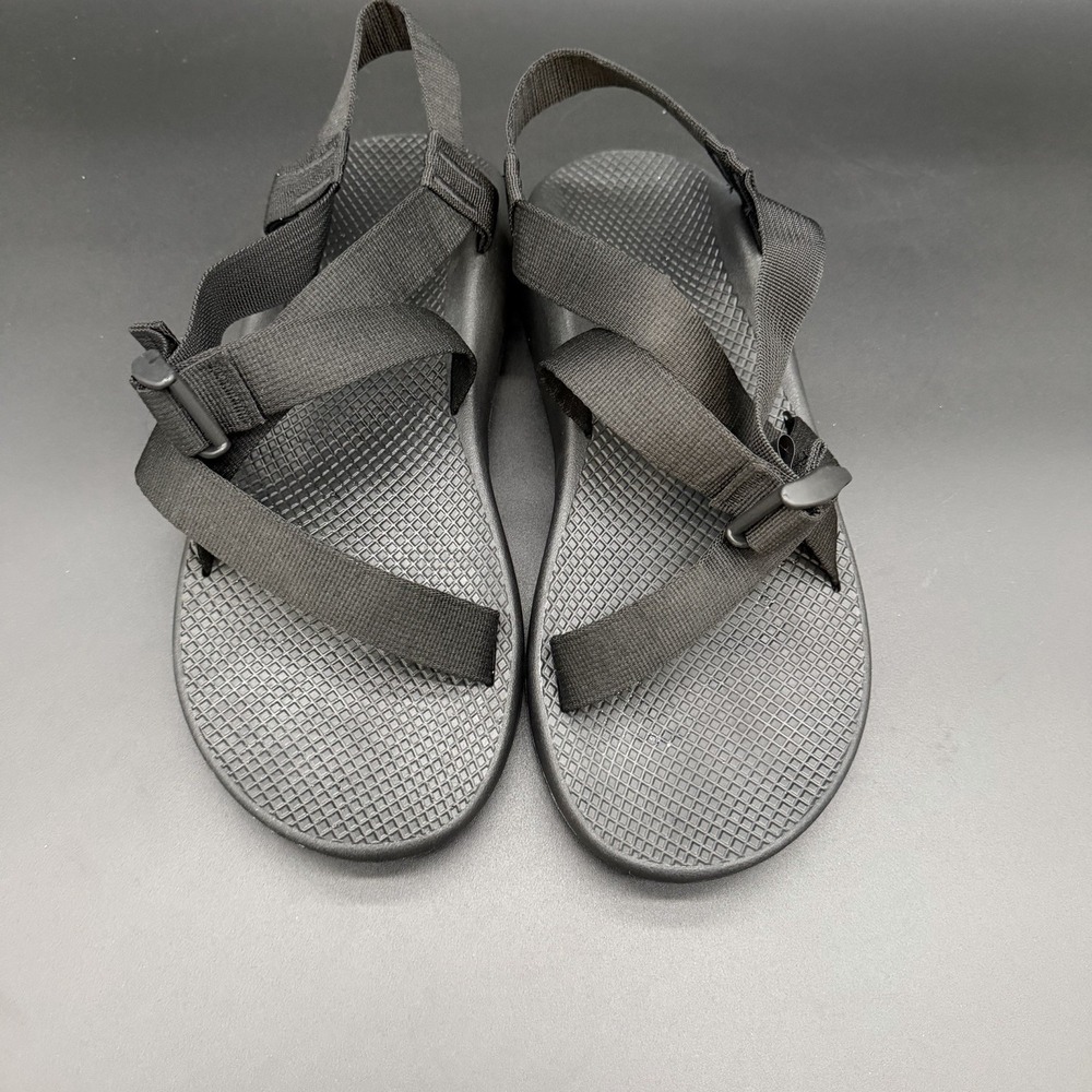 Chaco Z1 Classic Mens Sandals Size 12 Black Vibram Sole Hiking Water Shoes